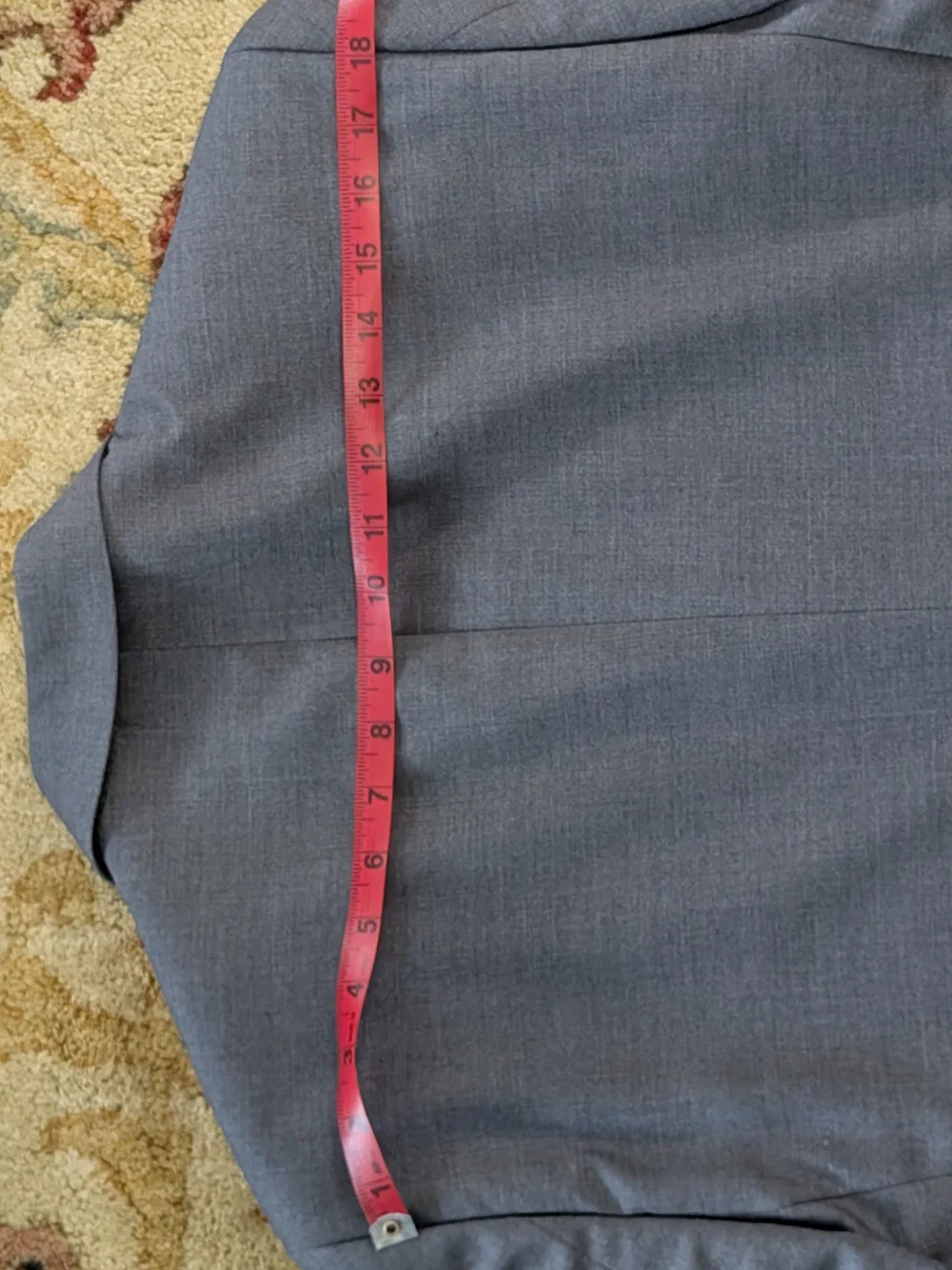 Men's Charcoal Gray Two-Piece Suit Jacket & Vest